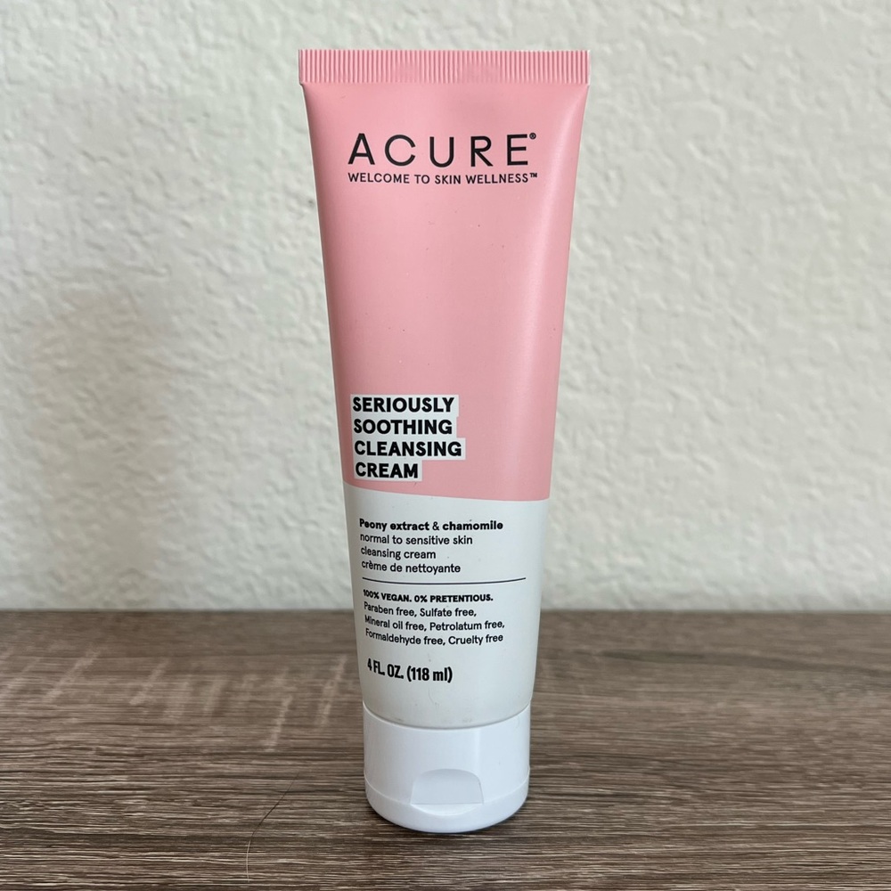 Acure Seriously Soothing Cleansing Cream BRAND NEW
